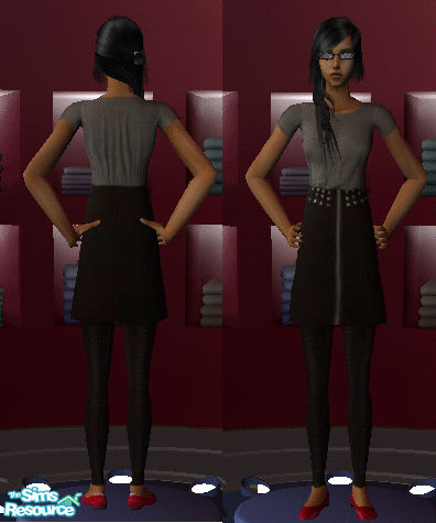 The Sims Resource Studded Dress