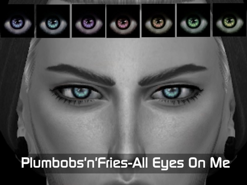 Plumbobs N Fries All Eyes On Me Eyemask