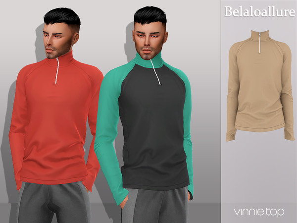 The Sims Resource Belaloallure Vinnie Top