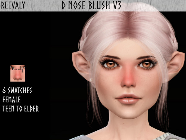 The Sims Resource D Nose Blush V3