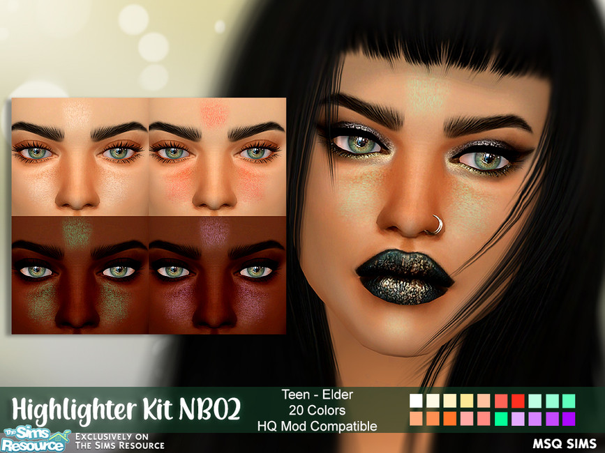 The Sims Resource Highlighter Kit NB02