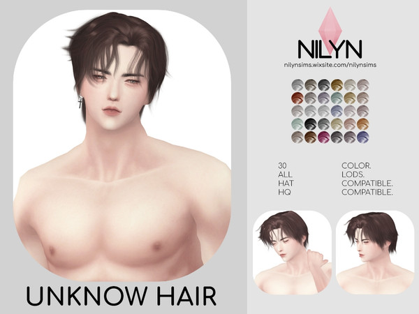 The Sims Resource UNKNOW HAIR NEW MESH PATREON