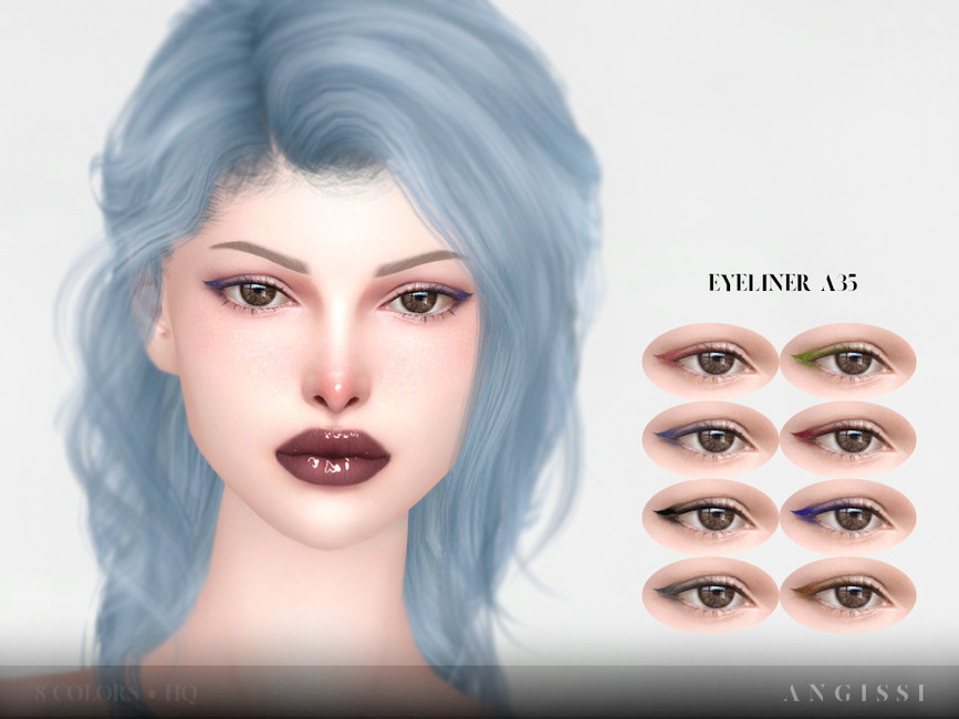 The Sims Resource Eyeliner A