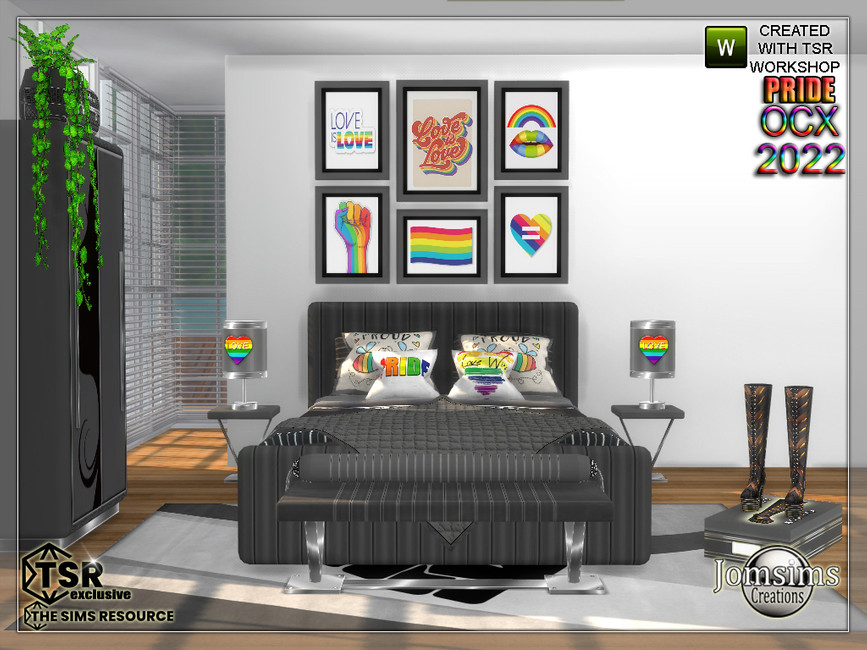 The Sims Resource Pride Ocx Bedroom