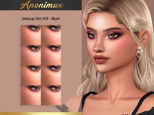 The Sims Resource Makeup Set N14 Lipstick