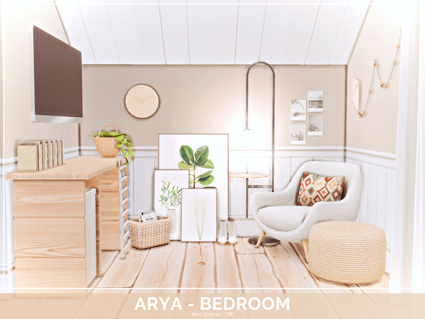 The Sims Resource Arya Bedroom Tsr Only Cc