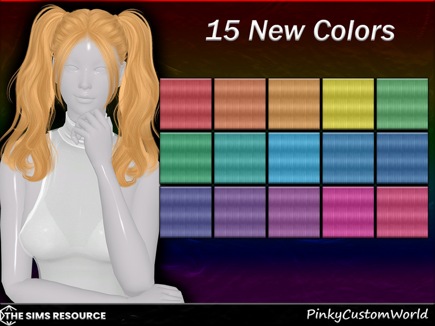 The Sims Resource Retexture Of Yosi Hair By S Club