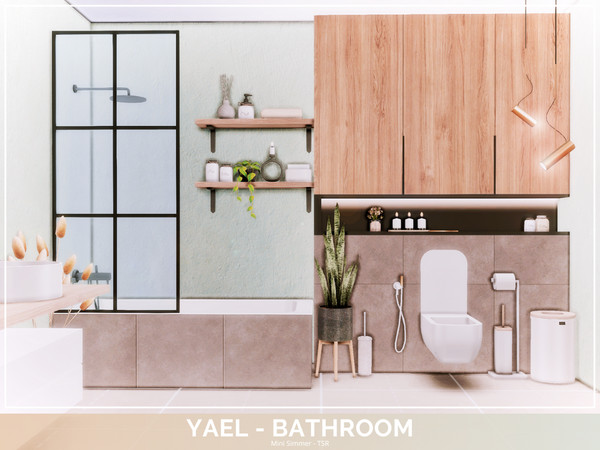 The Sims Resource Yael Bathroom TSR Only CC