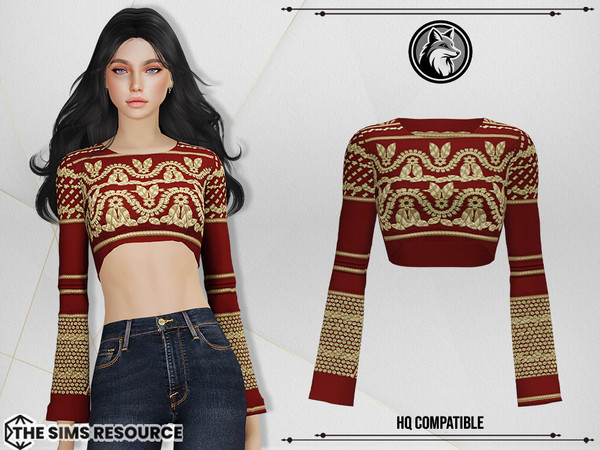 The Sims Resource Isabelle Top