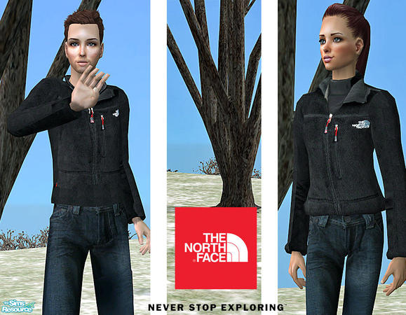 The Sims Resource - North Face: Scythe Fleece