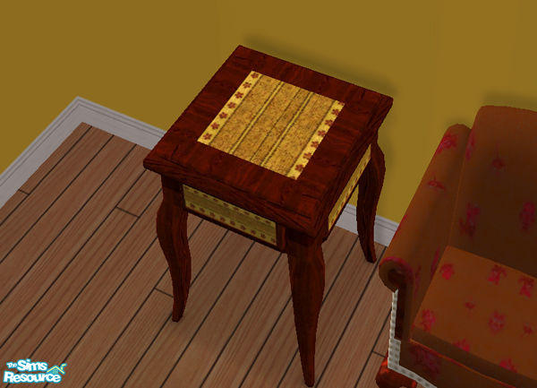 The Sims Resource - Vintage End Table Recolor