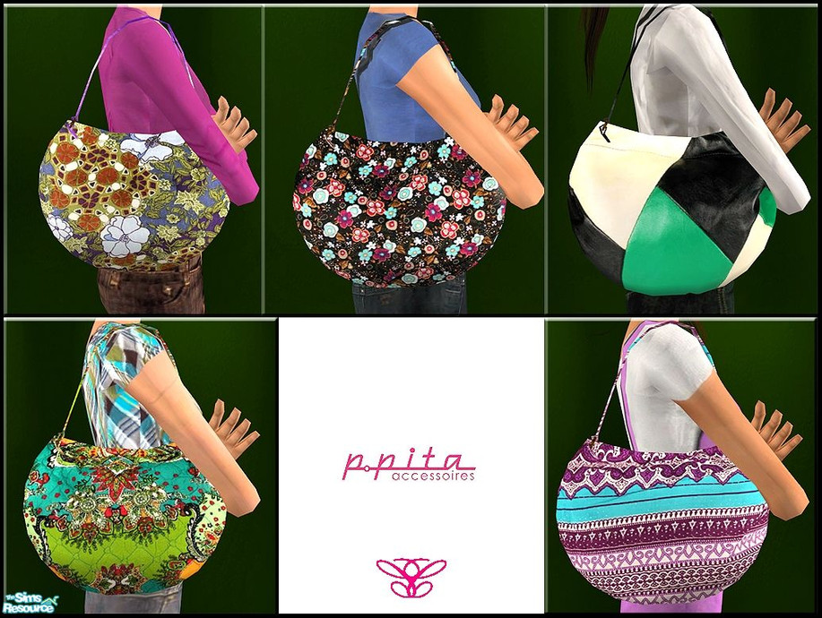 The Sims Resource - P.Pita Bags