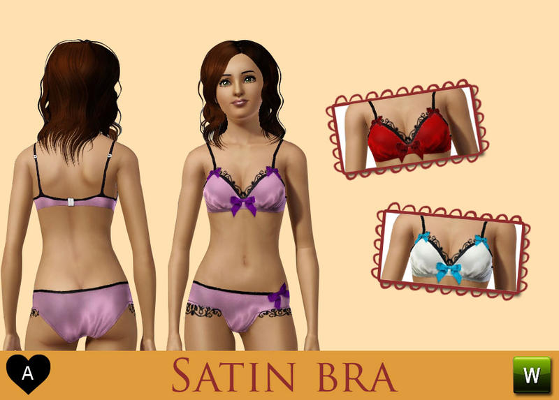 The Sims Resource - Satin bra