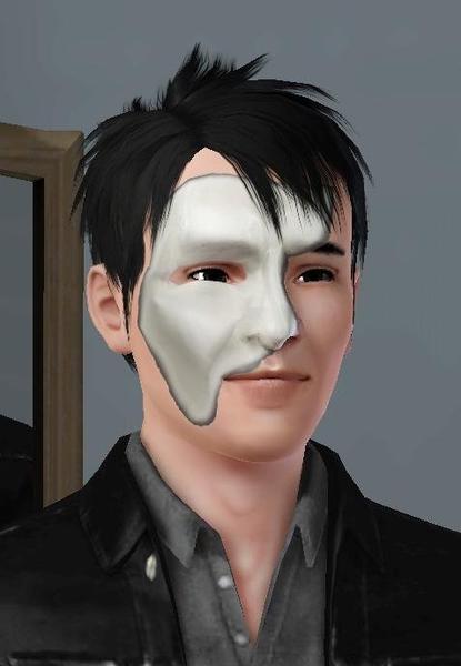 The Sims Resource - Phantom of the Opera Mask