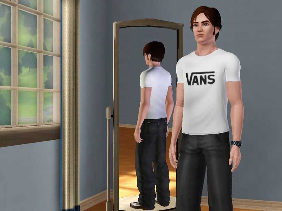 The Sims Resource - Vans SHirt