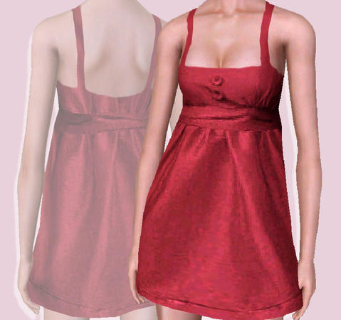 The Sims Resource - Jenny's babydoll dress