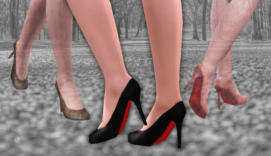 The Sims Resource - Louboutin Shoes - Rolando