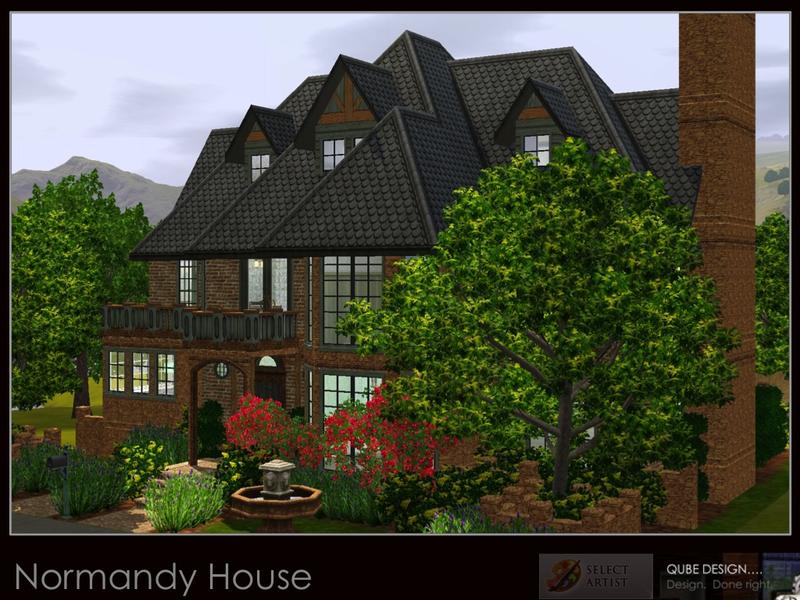 The Sims Resource - Normandy House: 20 x 20 Lot