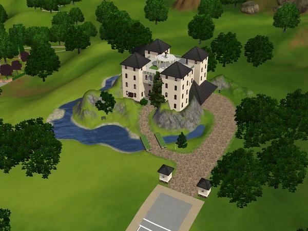 The Sims Resource - Castle on the Mountain