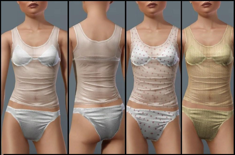 JPSet18 Transparent Underwear, created by juttaponath - Click to view detai...