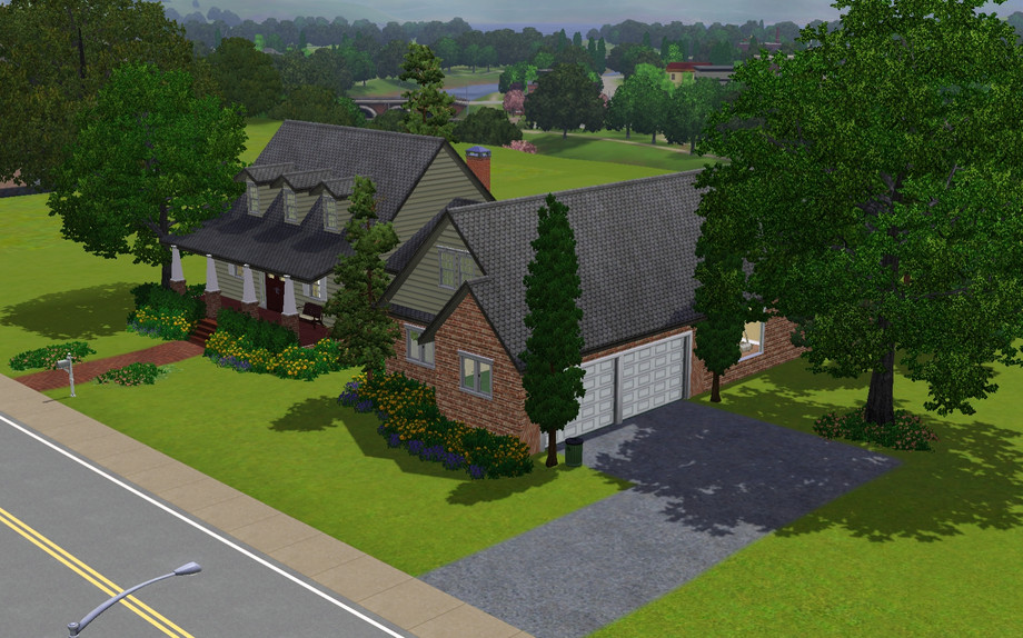 The Sims Resource - Lovely Traditional Country Home