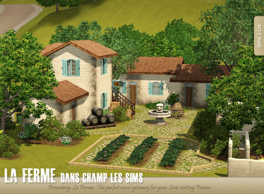 The Sims Resource - La Ferme Dans Champ Les Sims