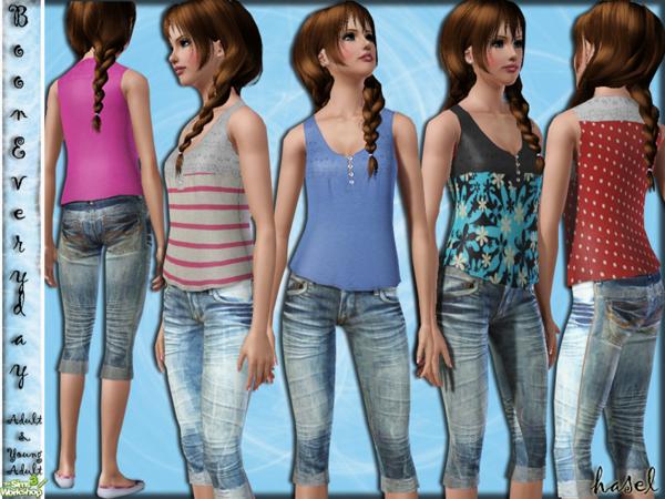 The Sims Resource - Damask Dress Collection