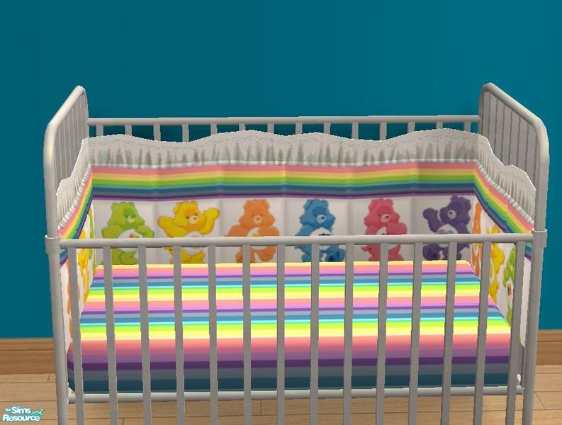 The Sims Resource - Care Bear Nursery - Care Bear Nursery Crib