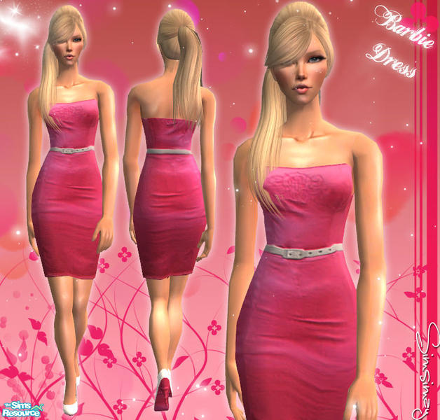 The Sims Resource - Barbie Dress - Simsimay