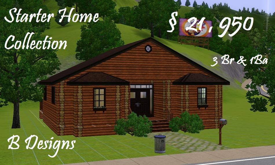 The Sims Resource - B Designs Starter Home Collection #5