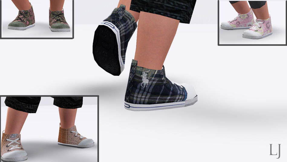 The Sims Resource - Ralph Lauren Shoes for Toddler