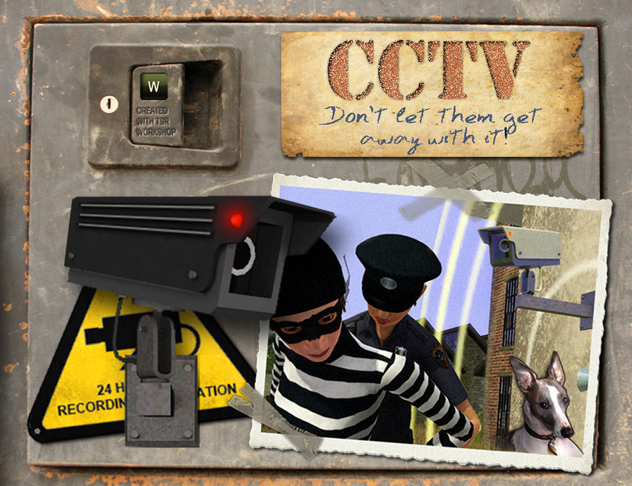 The Sims Resource - CCTV Alarms and Signs