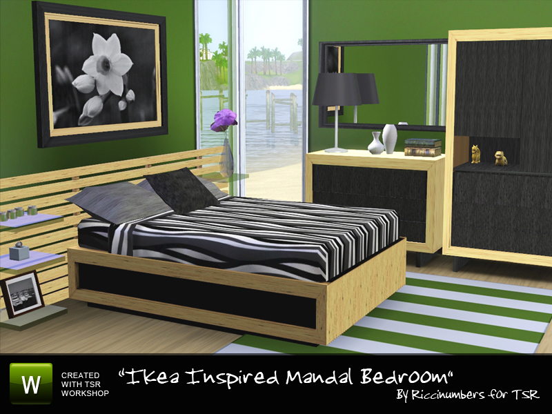 The Sims Resource - Ikea Inspired Mandal Bedroom