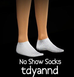 The Sims Resource - No Show Socks
