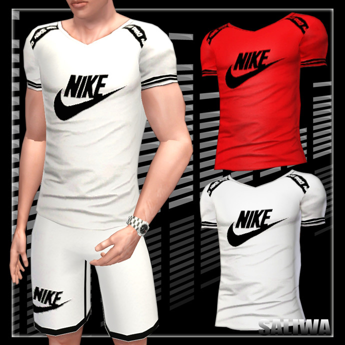 The Sims Resource - Nike Pro Athletic Male Top