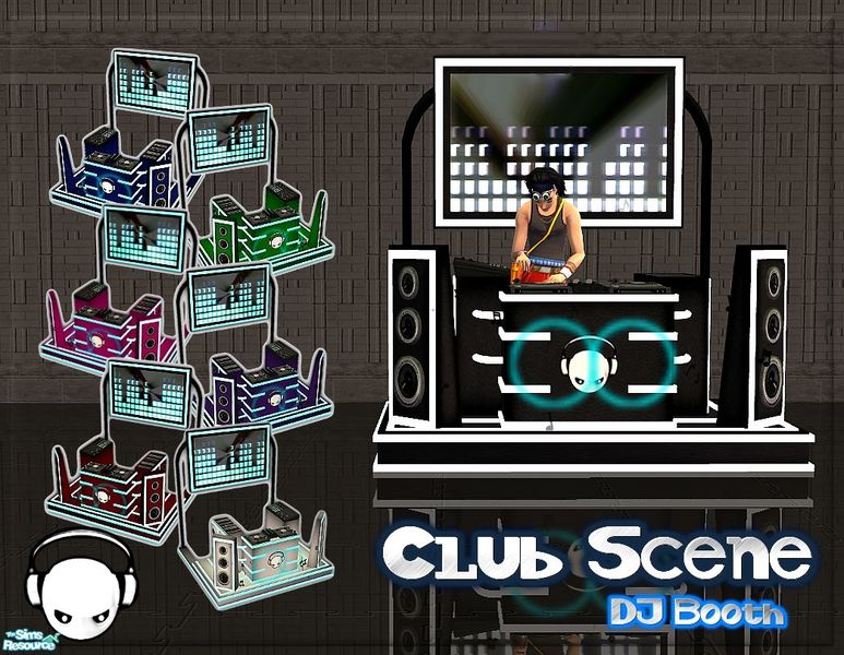 The Sims Resource - Club Scene Dj Booth