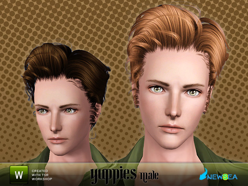 The Sims Resource - Newsea Yuppies Male Hairstyle