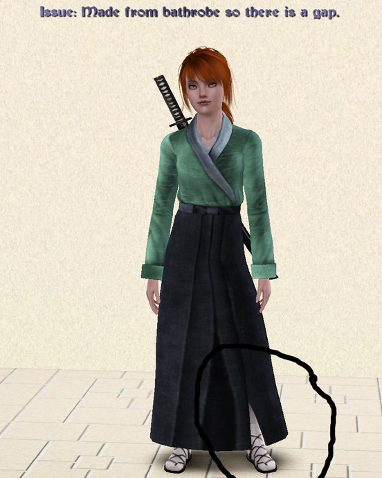 The Sims Resource - Hakama