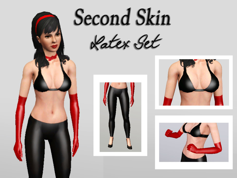 The Sims Resource - Second Skin Latex Set