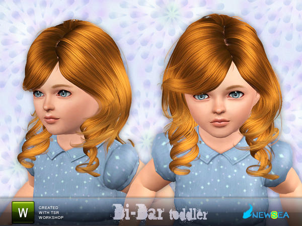 The Sims Resource - Newsea Di-Dar Toddler Hairstyle