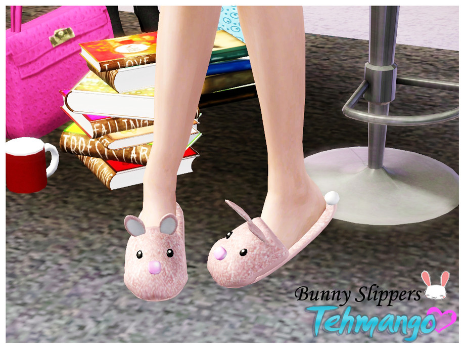 The Sims Resource - Tehmango Bunny Slippers