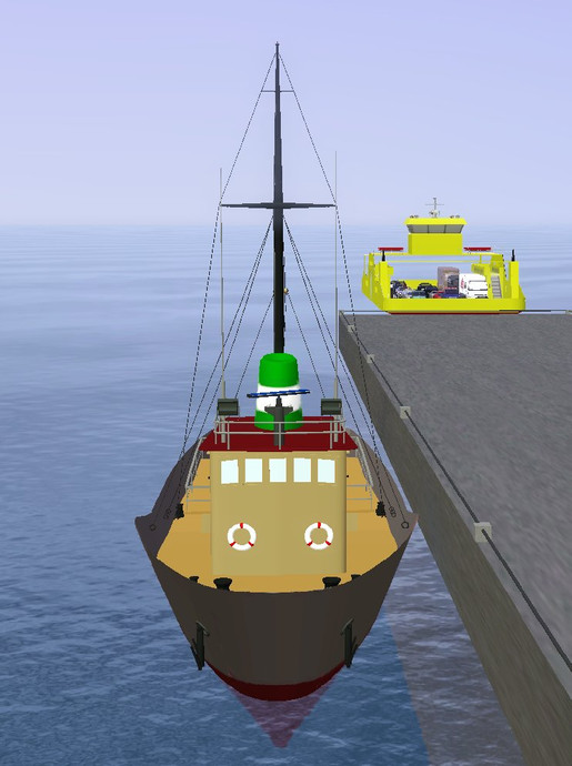 The Sims Resource - Ship Fishing Trawler Carolina