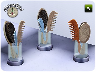 The Sims Resource - Domino Combs and Brush