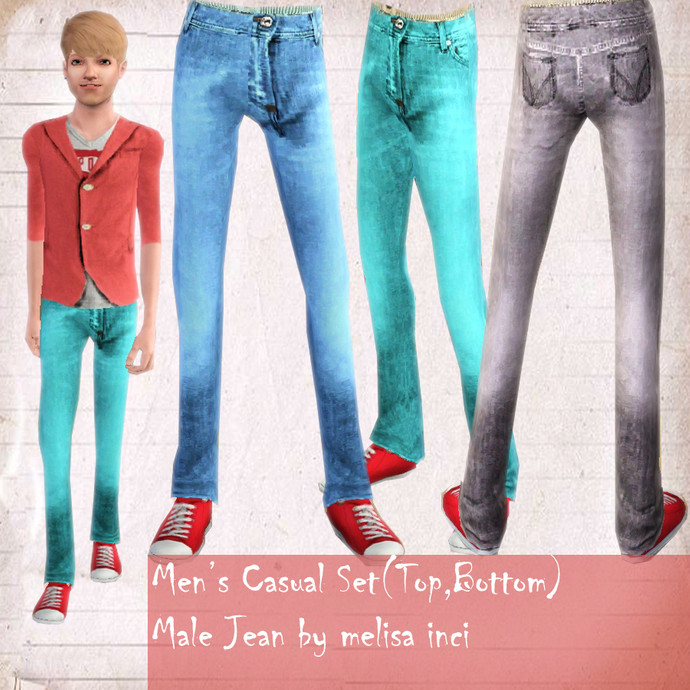 The Sims Resource - Male Jean