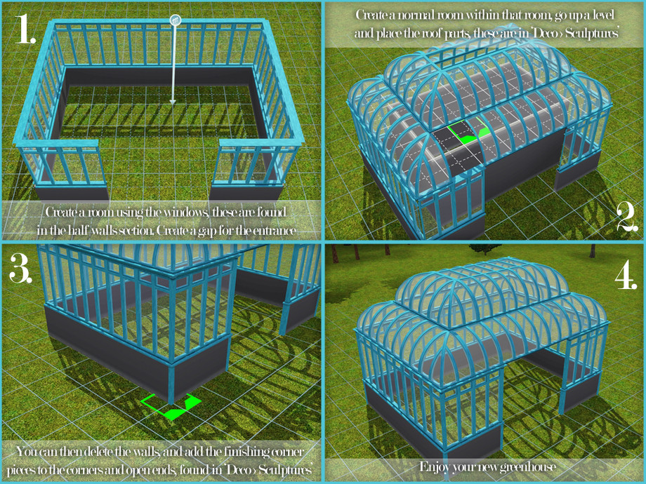 The Sims Resource - 'Victoria' Greenhouse