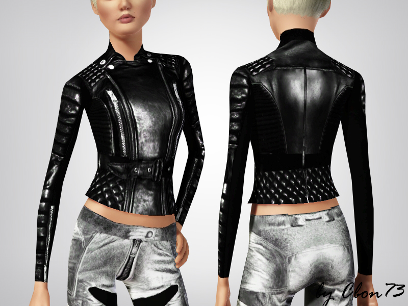 The Sims Resource - Leather Jacket
