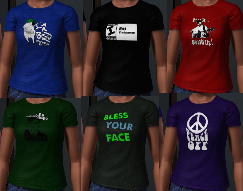 t shirt pack