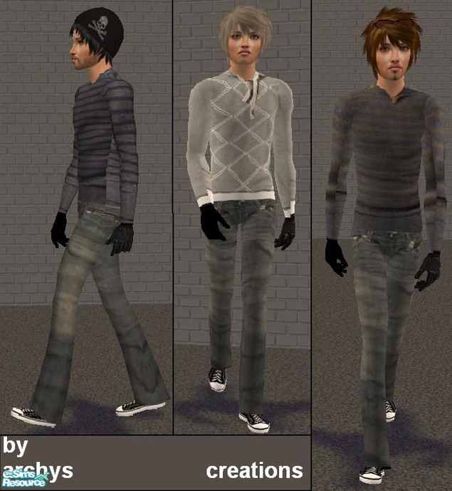 The Sims Resource - Male set 4