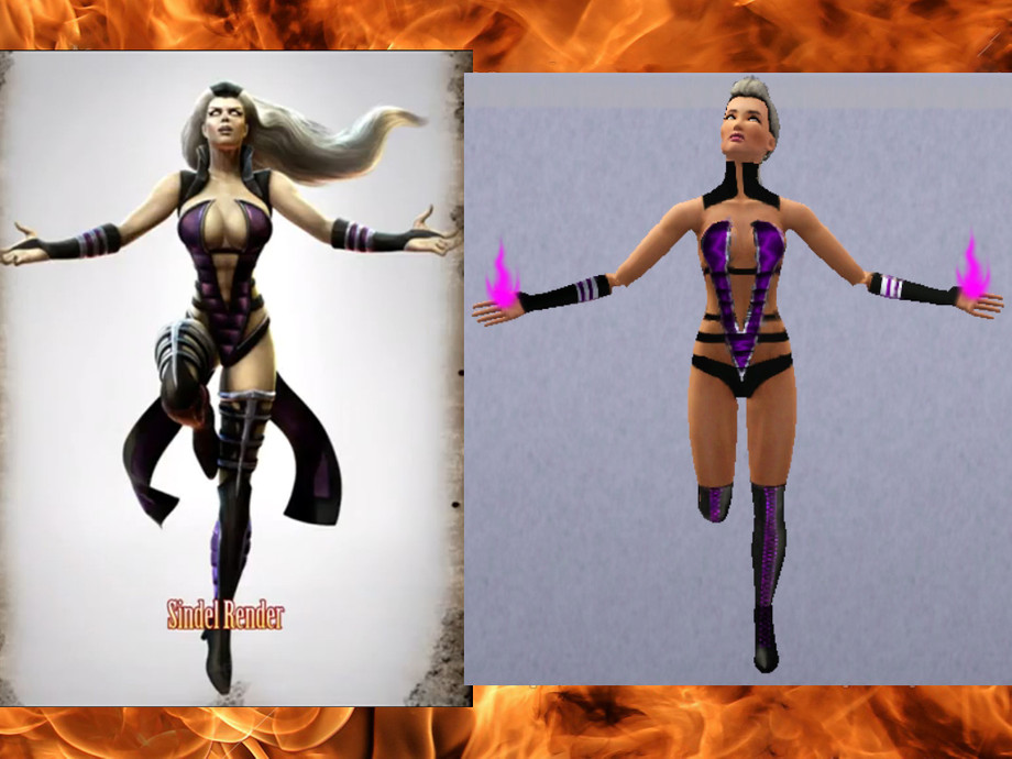 Mod The Sims - Mortal Kombat Kano vs Sindel