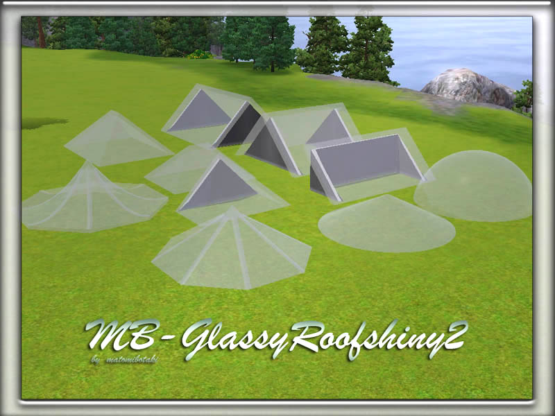 The Sims Resource - MB-GlassyRoofShiny2
